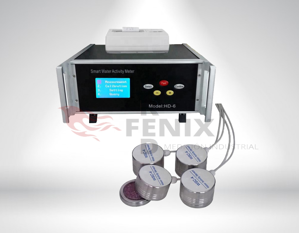 MEDIDOR DE ACTIVIDAD EN AGUA A 4 PUNTOS MOD: RFHD-6  
