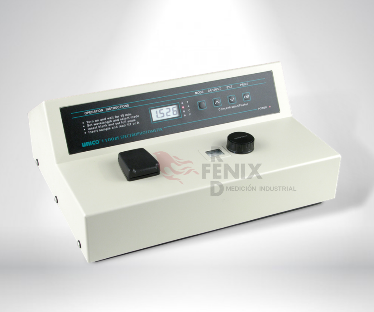 ESPECTOFOTÓMETRO BÁSICO VISIBLE DE 335-1000NM MOD: 1100S-RS