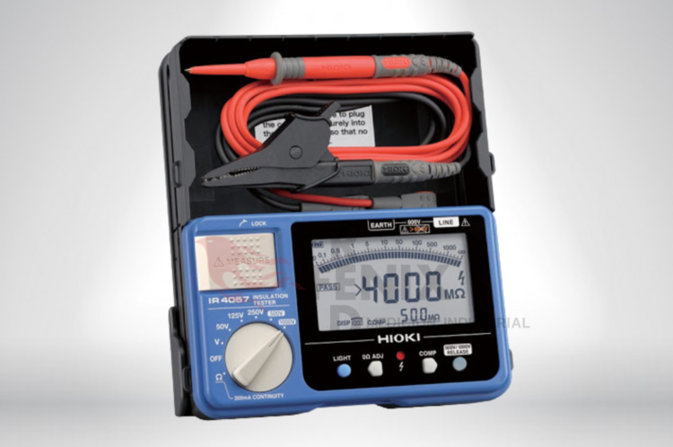 Medidor de Aislamiento Digital de 5 rangos, 1000V 4G Ohms HK-IR4057-20 Medidor de Aislamiento Digital de 5 rangos, 1000V 4G Ohms HK-IR4057-20