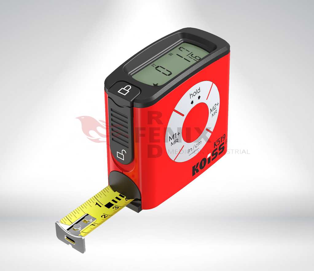 FLEXOMETRO DIGITAL KOISS (5m)